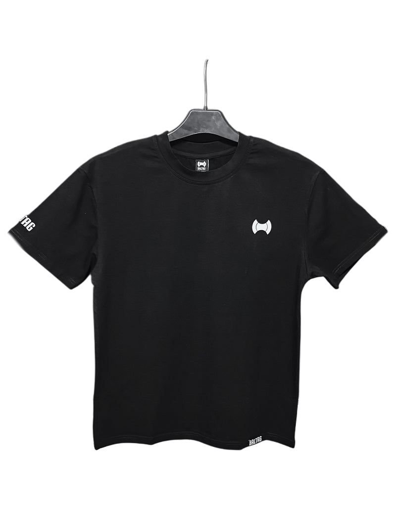 BALTAG Basic-T-Shirt-Schwarz