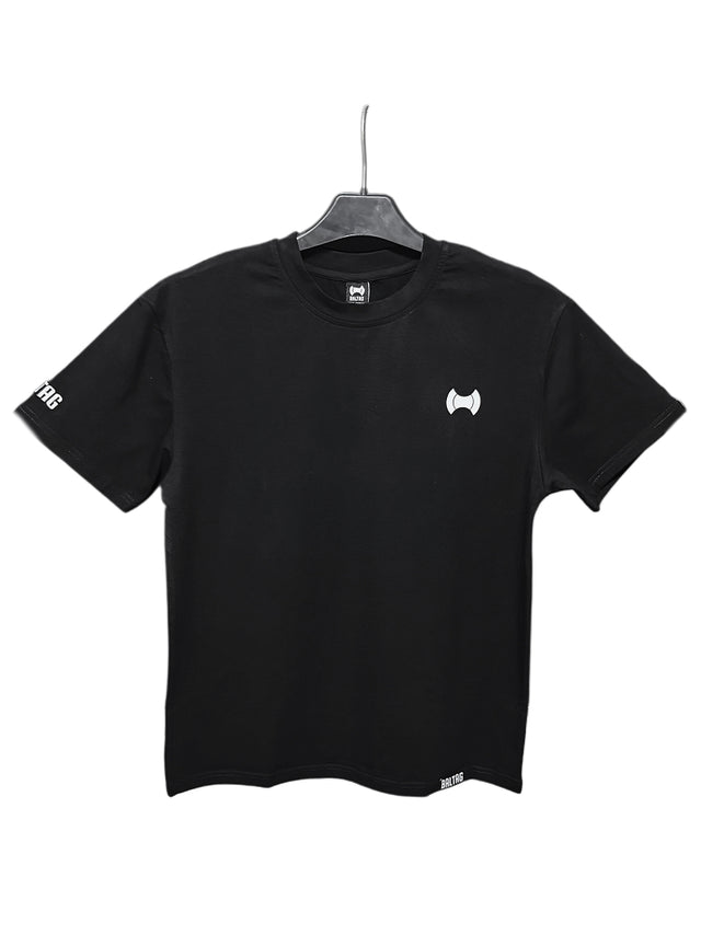 BALTAG Basic-T-Shirt-Schwarz