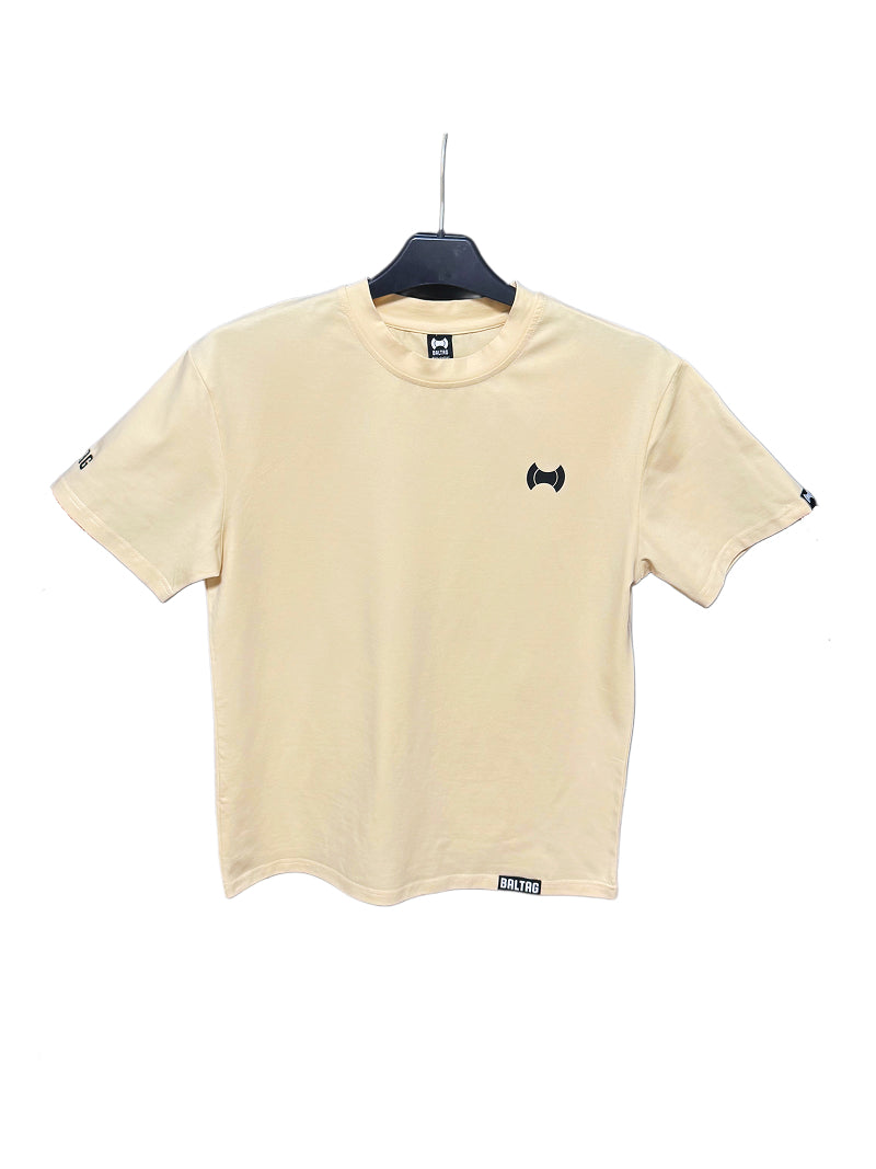 BALTAG Basic T-Shirt-Beige