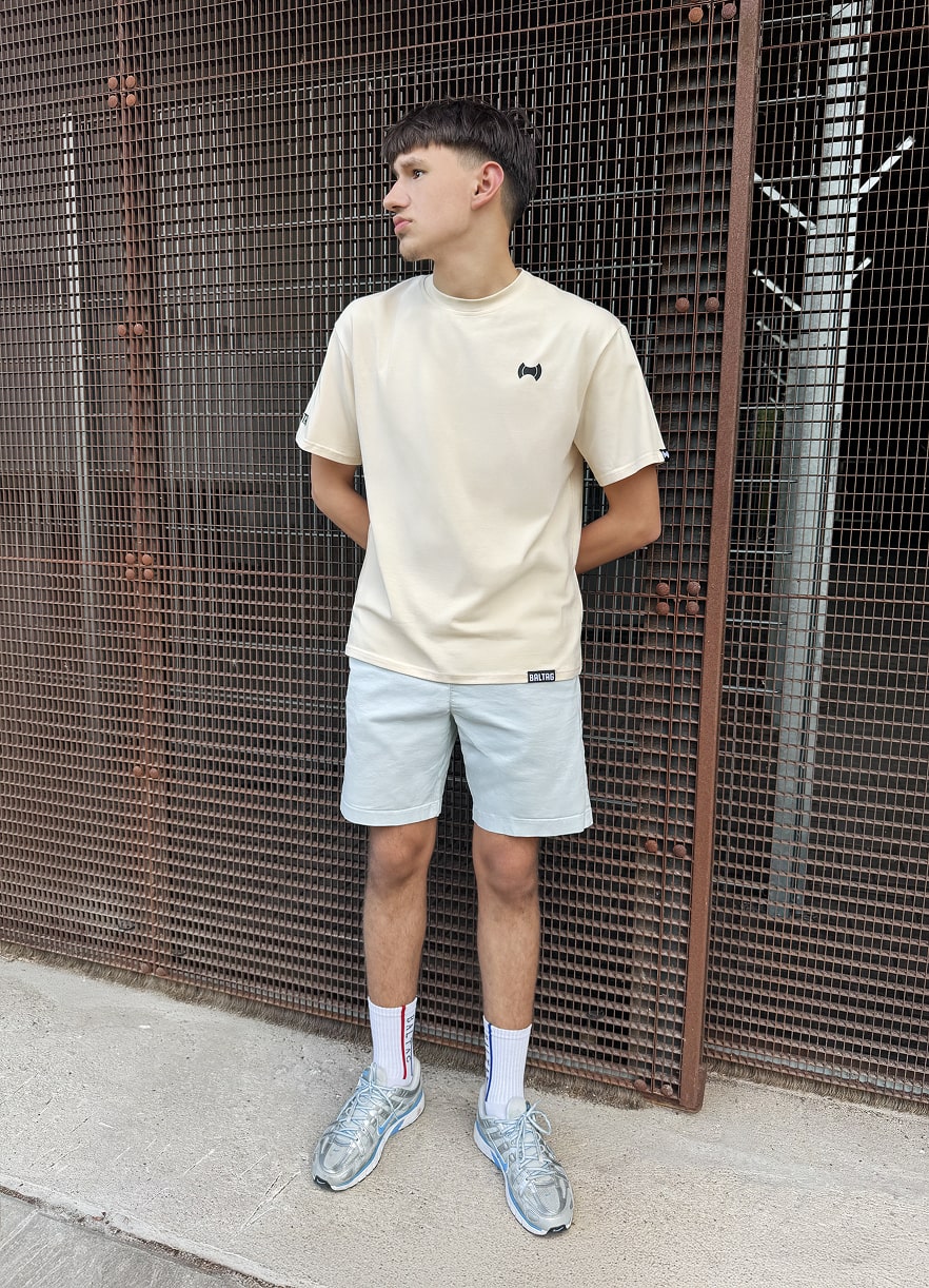 baltag-herren-t-shirt-beige-logo-vorne