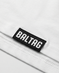BALTAG Herren T-Shirt  Weiß  – Clean Premium Streetwear mit gesticktem Logo