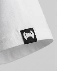 BALTAG Herren T-Shirt  Weiß  – Clean Premium Streetwear mit gesticktem Logo