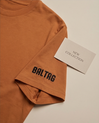 BALTAG Premium Herren T-Shirt Braun – Unisex Regular Fit aus Baumwolle & Elasthan