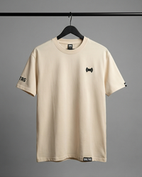 BALTAG Premium Herren T-Shirt Beige – Unisex Regular Fit aus Baumwolle & Elasthan