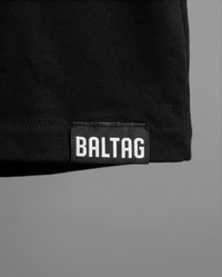 BALTAG Statement T-Shirt Schwarz – Unisex Regular Fit mit Backprint | Streetwear Premium